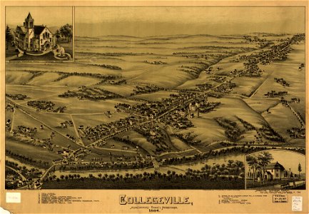 Collegeville, Montgomery County, Pennsylvania 1894 LOC gm71005341