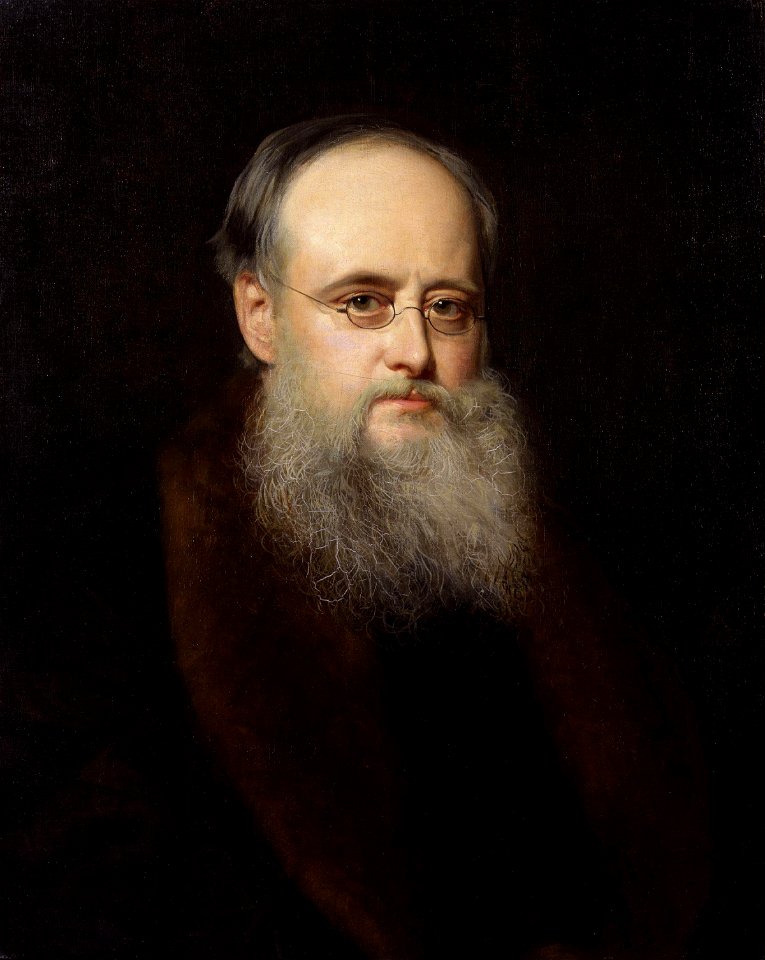 (William) Wilkie Collins by Rudolph Lehmann