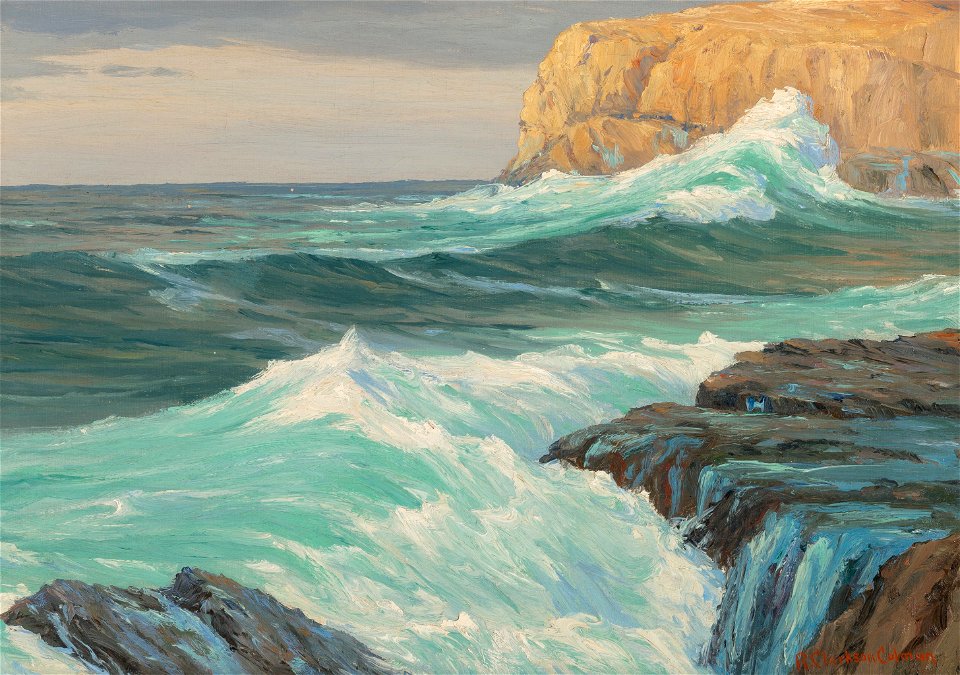Arch Beach Coast by Roi Clarkson Colman