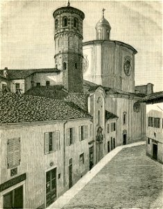 Collegiata di San Secondo e torre romana in Asti