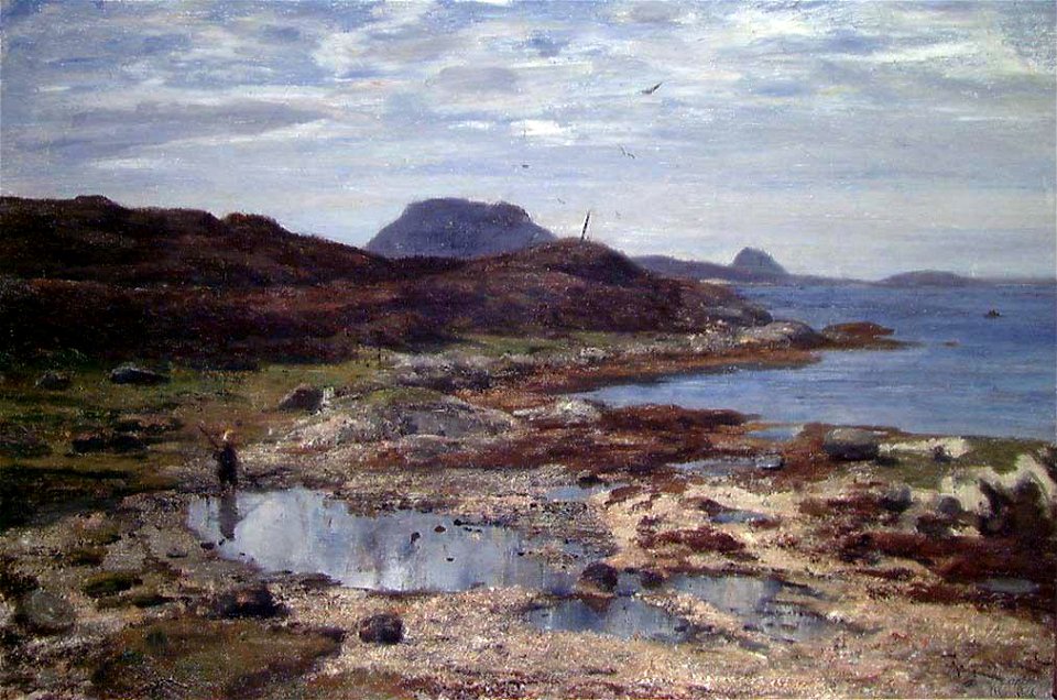 Frederik Collett - Summer Landscape from Florø - NG.M.02325 - National Museum of Art, Architecture and Design