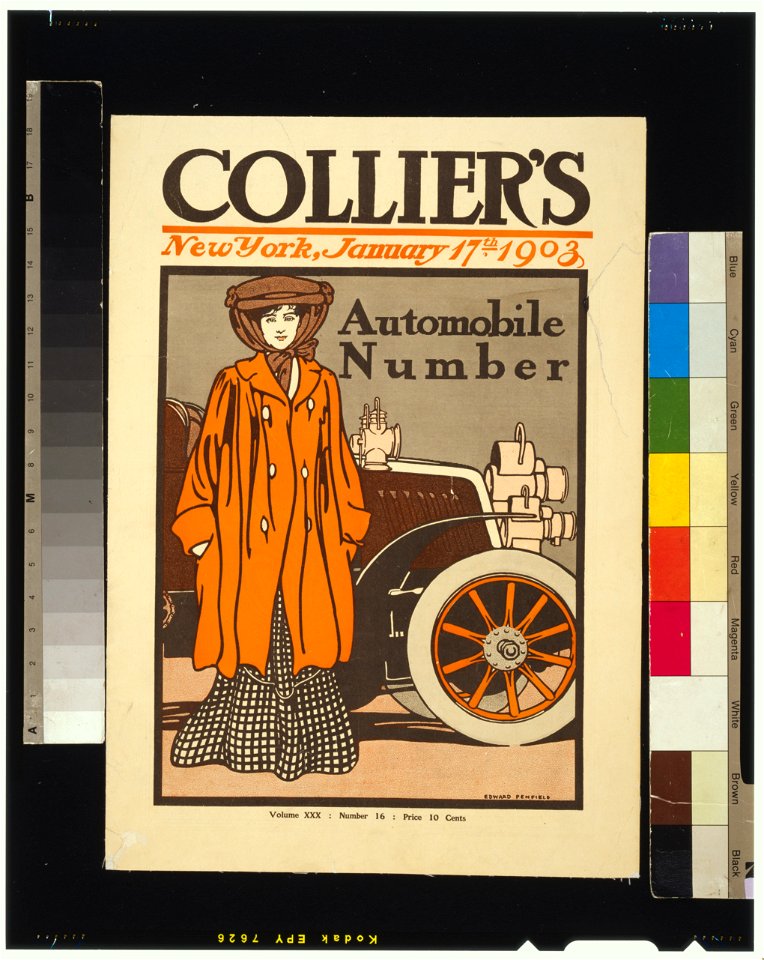 Colliers. Automobile Number - Edward Penfield. LCCN2006675100