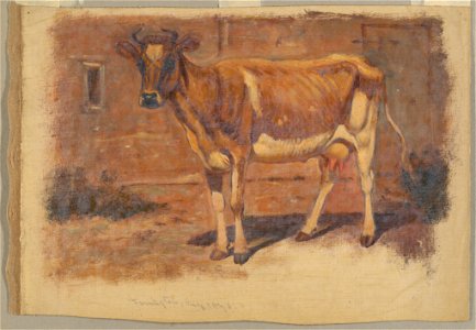 Painting, Studies. Cows, August 1876 (CH 18369029)