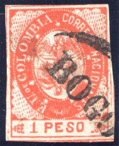 Colombia 1865 Sc42a
