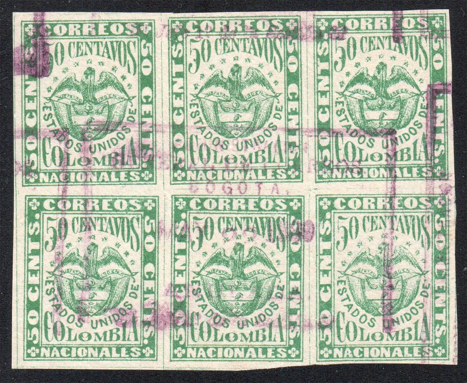 Colombia 1868 Sc56B6