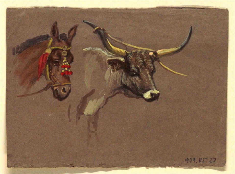 Drawing, Studies from Italy, 1872–73 (CH 18369005)