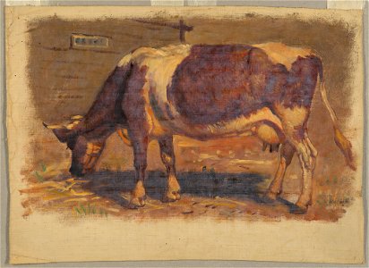 Painting, Studies. Cows, August 1876 (CH 18369031)