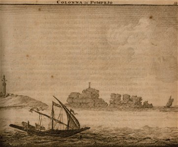 Colonna di Pompejo - Bruyn Cornelis De - 1714