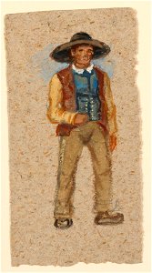 Drawing, Sketch. A French Peasant, 1874 (CH 18369019)