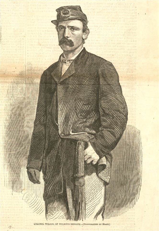 Colonel Wilson, of Wilson's Brigade (Boston Public Library)