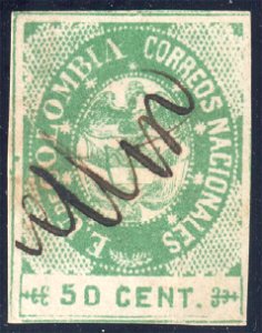 Colombia 1865 Sc40