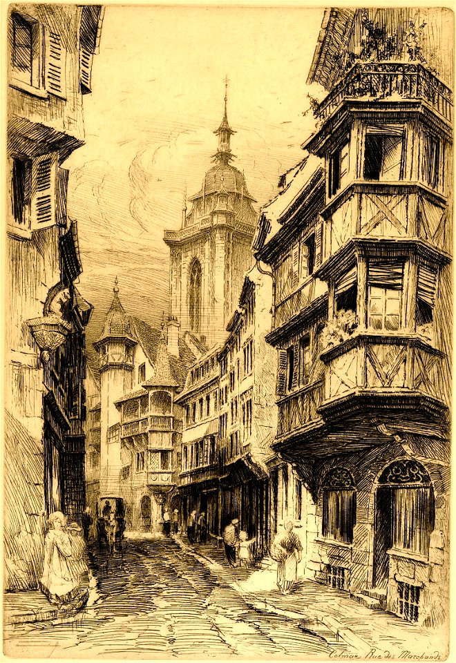 Colmar - rue des Marchands