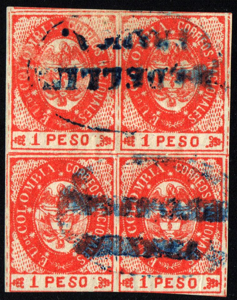 Colombia 1865 Sc42B4