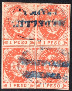 Colombia 1865 Sc42B4