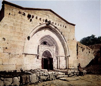 COLOR PHOTO OF JERUSALEM IN THE LATE 19TH CENTURY-4