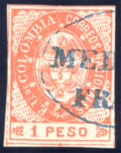 Colombia 1865 Sc42