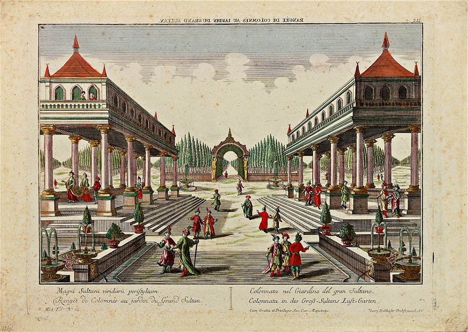 Colonnata in des Groß-Sultans Lust-Garten