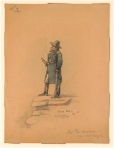 Colonel Frederick Hecker, Twenty-fourth Illinois, Camp Nevin, Kentucky LCCN2017646932