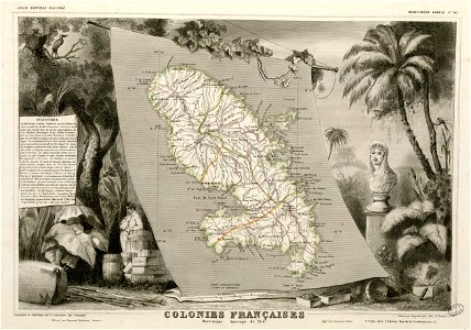 Colonies françaises (en Amérique) (Hémisphère boréal) - Fonds Ancely - B315556101 A LEVASSEUR 093