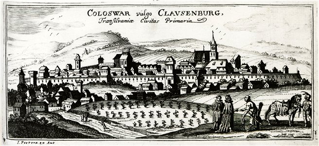 Coloswar vulgo Clausenburg - Peeters Jacob - 1686