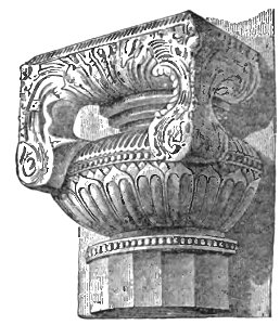 Column from a temple in Orissa - Page 203 - History of India Vol 1 (1906)