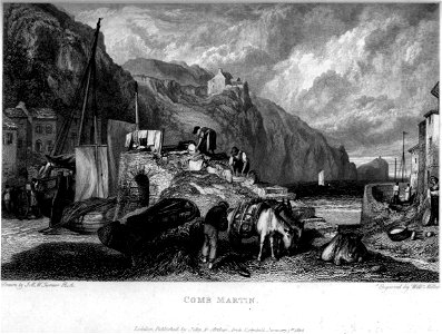 Comb Martin engraving by William Miller after Turner