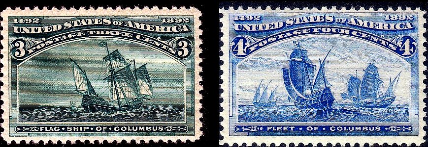 Columbus Fleet 1893 Issue