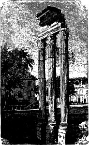 Columns of the Temple of Castor