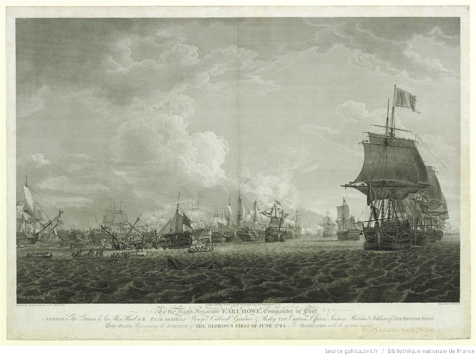 Combat naval de Prairial en 1794