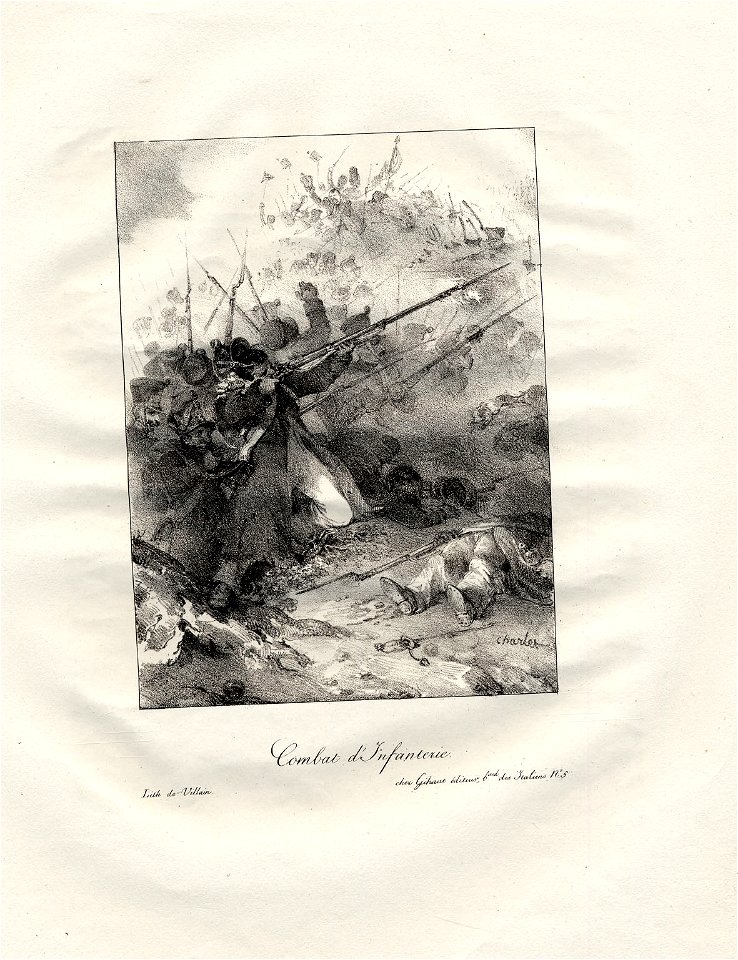 Combat d'infanterie (BM 1869,0410.38)