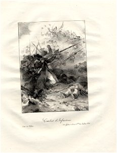 Combat d'infanterie (BM 1869,0410.38)
