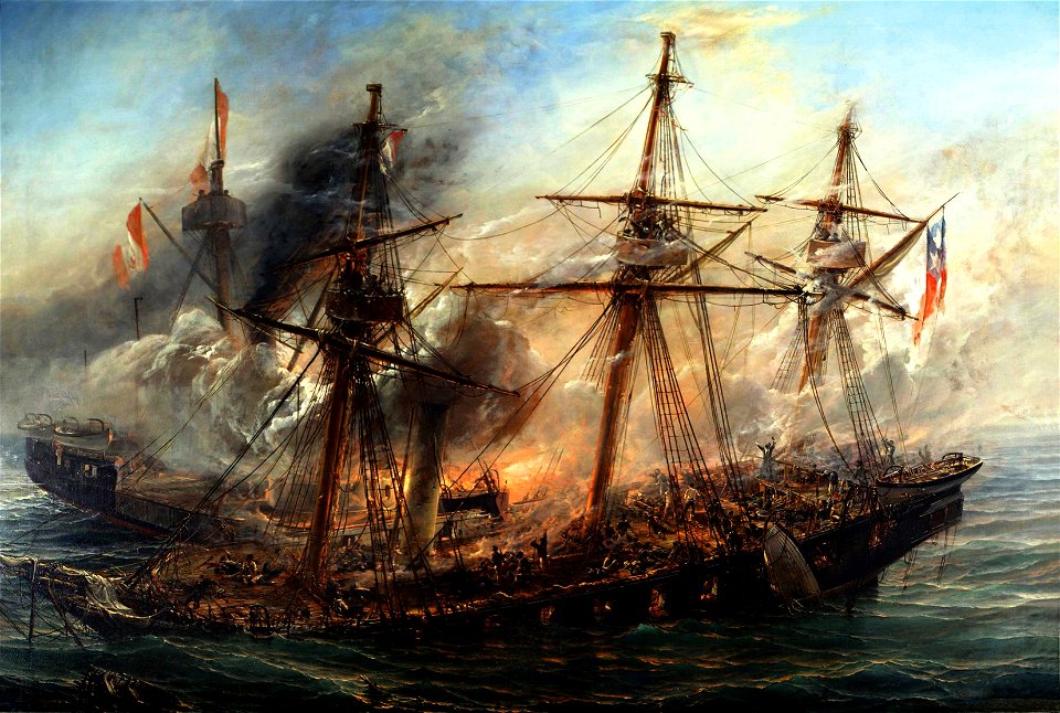 Combate Naval Iquique-Thomas Somerscales