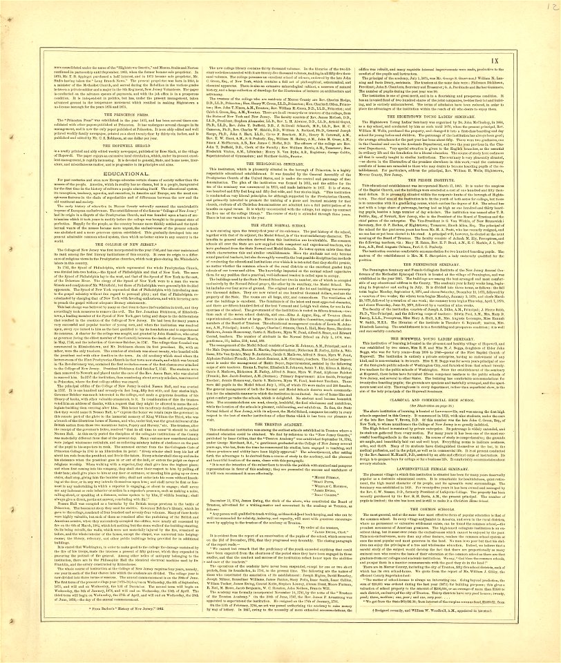 Combination atlas map of Mercer County, New Jersey LOC 2010587333-12