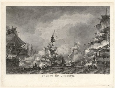 Combat du Vengeur 2e état btv1b53185537z