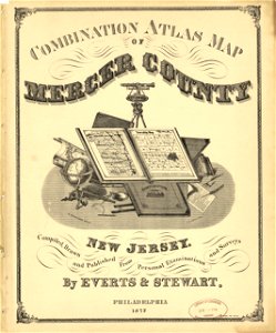 Combination atlas map of Mercer County, New Jersey LOC 2010587333-2