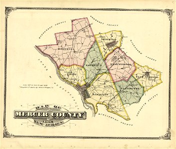 Combination atlas map of Mercer County, New Jersey LOC 2010587333-21