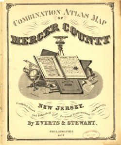 Combination atlas map of Mercer County, New Jersey LOC 2010587333-2
