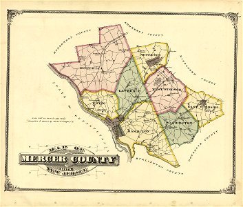 Combination atlas map of Mercer County, New Jersey LOC 2010587333-21