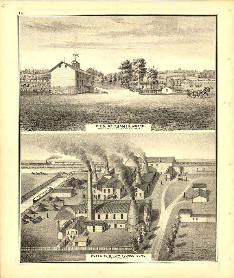 Combination atlas map of Mercer County, New Jersey LOC 2010587333-33
