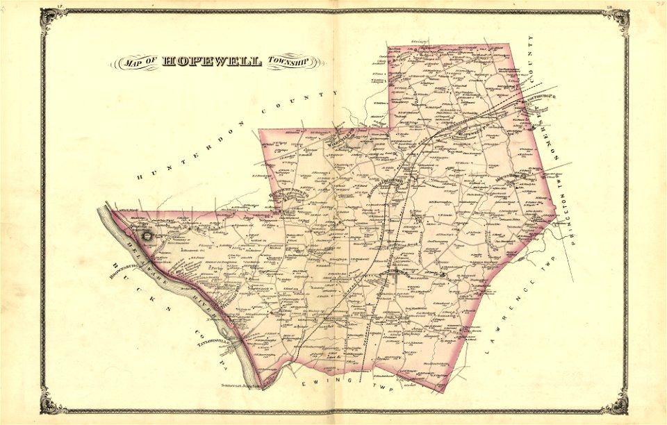 Combination atlas map of Mercer County, New Jersey LOC 2010587333-37