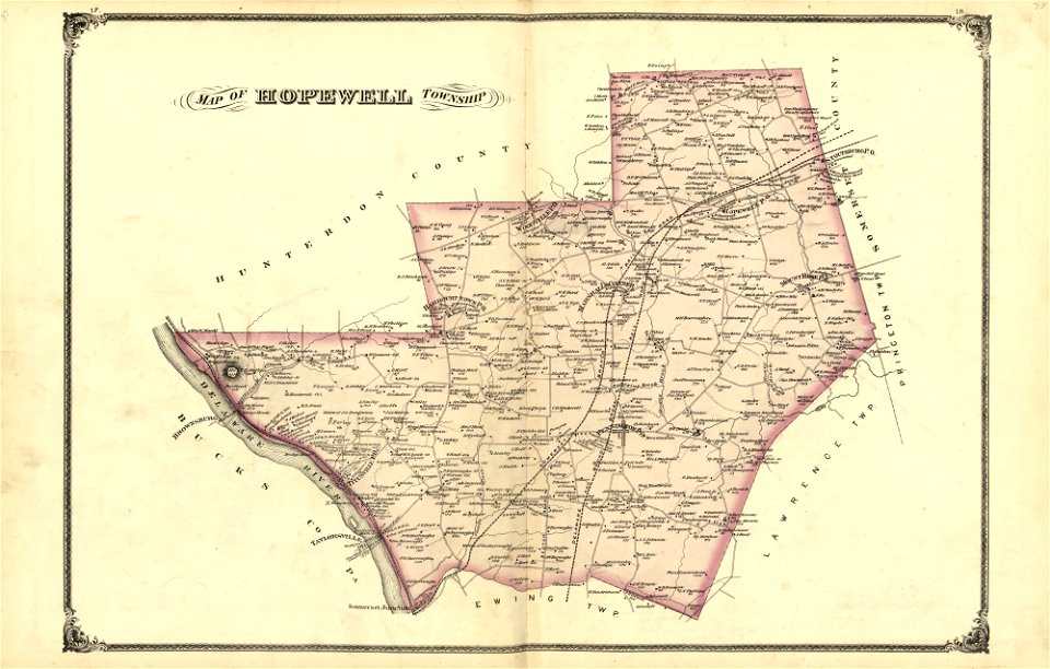 Combination atlas map of Mercer County, New Jersey LOC 2010587333-37