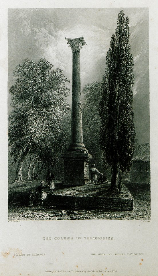 Column of Theodosius - Pardoe Julia - 1838