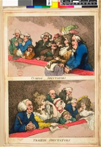 Comedy spectators. Tragedy spectators. (BM 1935,0522.10.149)
