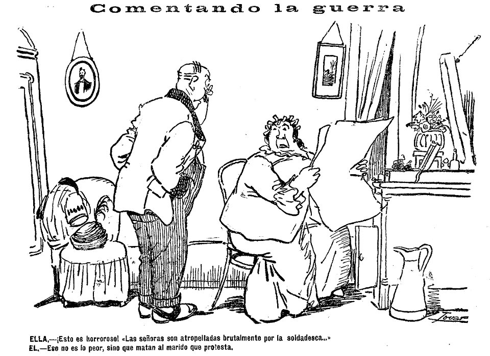 Comentando la guerra, de Tovar