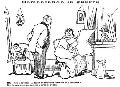 Comentando la guerra, de Tovar