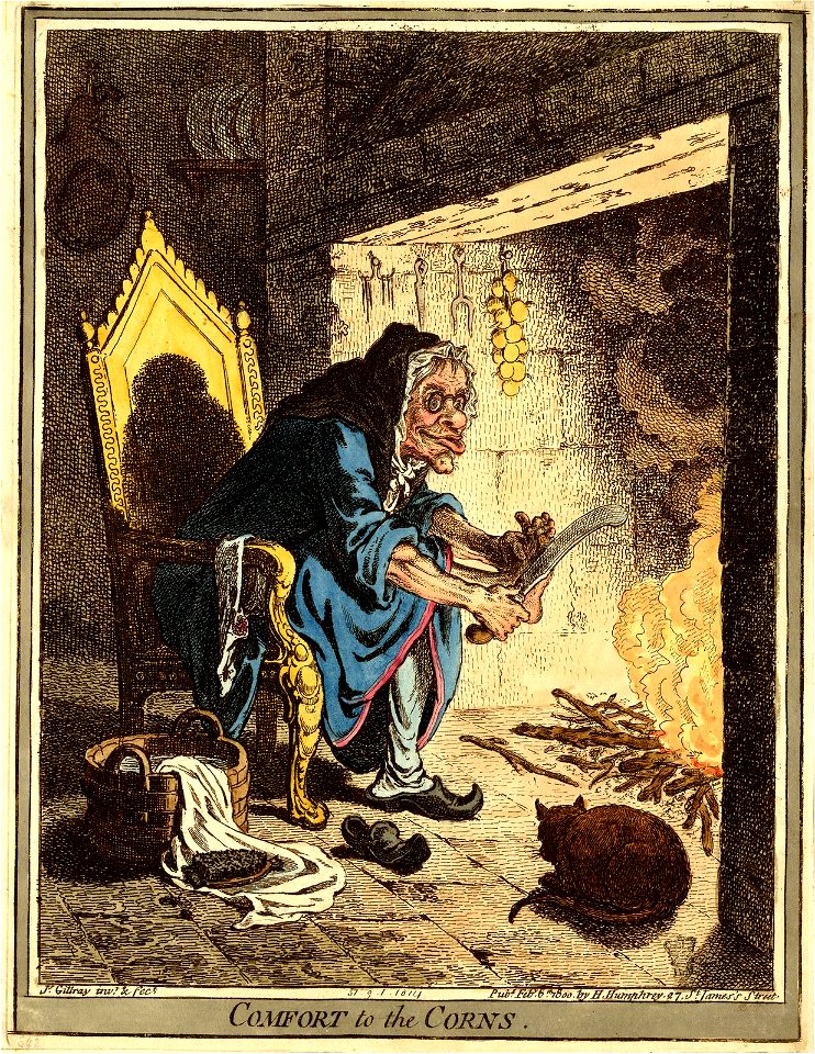 Comfort to the Corns. (BM 1851,0901.1014)