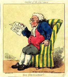 Comforts of the City! Sketch 6 - Bad speculation! (BM 1948,0214.438)