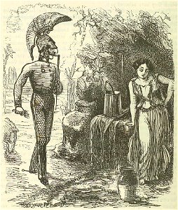 Comic History of Rome p 004 Rhea Silvia