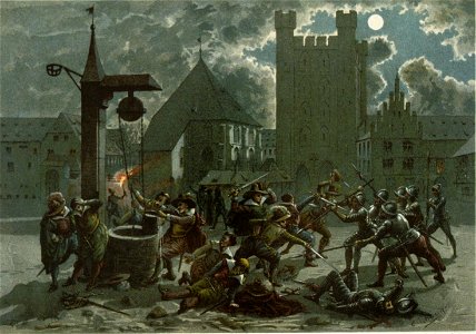 Combat place des cordeliers (1608)