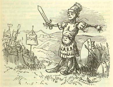 Comic History of Rome p 109 A Scare-crow